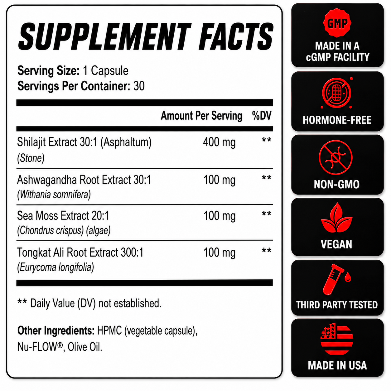 PRIMAL SURGE Male Vitality Formula