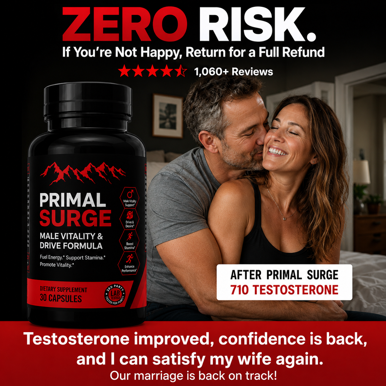 PRIMAL SURGE Male Vitality Formula